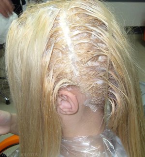  Осветление волос перекисью водорода
