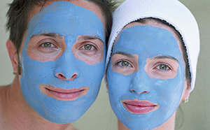 действие голубой глины на кожу лица в thumbnail