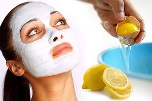 Маска для кожи лица лимонный сок яичный thumbnail